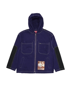 Детская английская куртка с капюшоном x Mark Leckey Dream, темно-синий Supreme