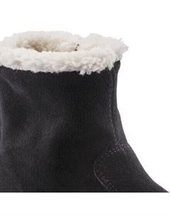 Замшевые ботинки Lille – детские, цвет Suede/Fleece/Black/Natural Birkenstock