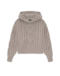 Детская толстовка косой вязки Core Heather Fear of god essentials