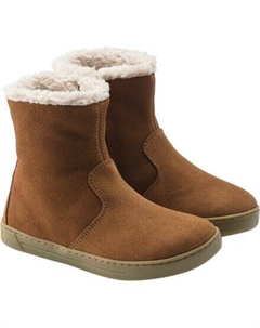 Замшевые ботинки Lille – детские, цвет Suede/Fleece/Mink/Natural Birkenstock