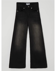 Широкие джинсы с эластичной резинкой, черный Blue effect