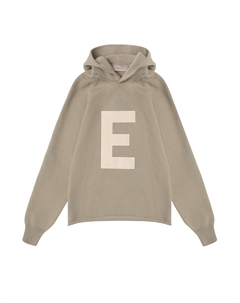 Детское вязаное худи Big E Seafoam Fear of god essentials