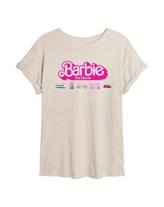 Струящаяся футболка The Movie Vehicles для юниоров, бежевый Barbie