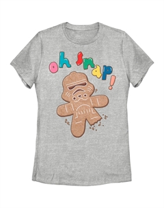 Штурмовик из «Звездных войн» для юниоров Oh Snap! Футболка с рисунком имбирного пряника Star wars