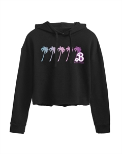 Укороченная худи с графическим рисунком Barbie Palm Tree для юниоров Licensed character