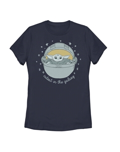 Футболка для юниоров «Звездные войны, мандалорец, ребенок» «Самый милый в галактике» Star wars