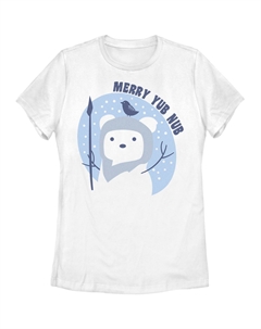 Детская футболка с рисунком «Рождественский эвок» «Звездные войны» Merry Yub Nub Star wars