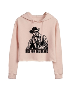 Укороченная худи с рисунком Yellowstone для юниоров "Ride For The Brand" Licensed character