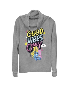Пуловер с воротником-хомутом Care Bears Good Vibes Only для юниоров Licensed character