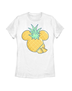 Футболка с логотипом Disney's Микки Маус и ананасом, белый Licensed character