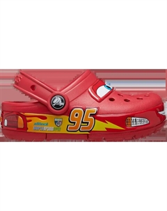 Кроссовки Cars x Classic Clog Kids 'Lightning McQueen', красный Crocs