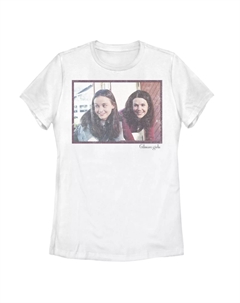 Футболка с рисунком Gilmore Girls Rory & Lorelai для юниоров, белый Licensed character