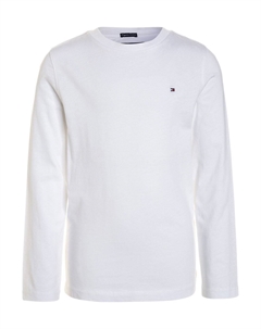 Топ с длинными рукавами BOYS BASIC, цвет bright white Tommy hilfiger
