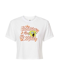 Детская футболка Nickelodeon SpongeBob SquarePants Sunshine с графическим рисунком, белый Licensed character