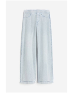 Широкие брюки, синий H&m