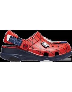 Кроссовки Marvel x All-Terrain Clog Toddler 'Spider-Man', красный Crocs