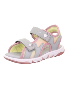 Сандалии PEBBLES, цвет Hellgrau/Rosa Superfit