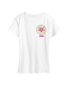 Футболка с гербом Barbie The Movie для юниоров. Футболка с короткими рукавами и рисунком., белый Licensed character