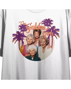 Укороченная футболка с рисунком Golden Girls Trees для юниоров Licensed character