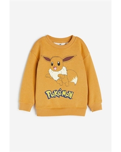 Толстовка с принтом, желтый H&m