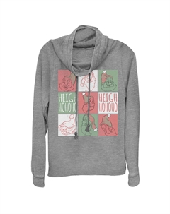 Рождественский пуловер с воротником-хомутом «Белоснежка и семь гномов» Диснея «Heigh Ho Ho Ho» Licensed character