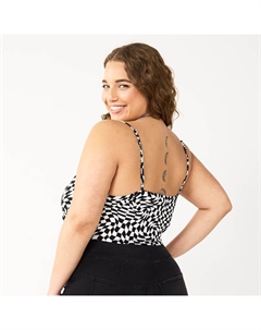 Укороченная майка больших размеров для юниоров So