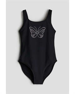 Ребристый купальник, черный H&m