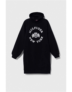 Платье маленькой девочки, темно-синий Tommy hilfiger