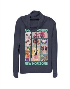 Пуловер с воротником-хомутом для юниоров Animal Crossing New Horizons Group Box Licensed character