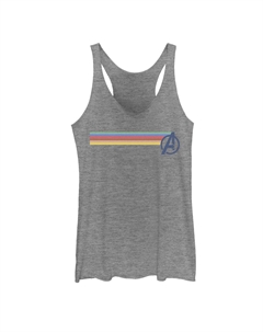 Детская майка с классическим логотипом Marvel Avengers радужных цветов Licensed character