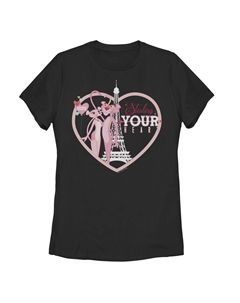 Футболка для юниоров The Pink Panther Stealing You Heart Licensed character
