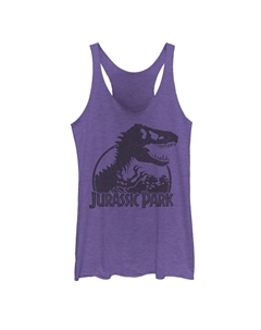 Классическая майка с логотипом в виде скелета T-Rex для юниоров Jurassic Park Licensed character