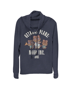 Пуловер с воротником-хомутом для юниоров Animal Crossing New Horizons Licensed character