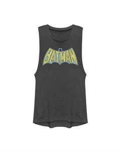 Майка с мускулистым логотипом и винтажным логотипом DC Comics для юниоров, Бэтмен Licensed character