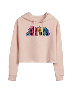 Укороченная толстовка с рисунком Barbie Pride для юниоров, розовый Licensed character