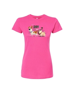 Футболка с рисунком Juniors' Secret Life of Pets, розовый Licensed character