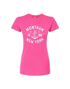 Юниорская футболка Montauk NY с графическим рисунком, розовый Licensed character