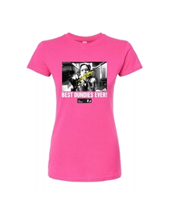 Облегающая футболка The Office Best Dundies для юниоров, розовый Licensed character