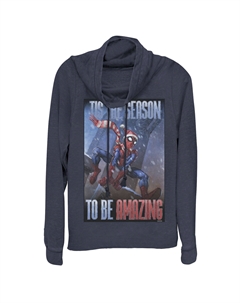 Детский пуловер с воротником-хомутом «Marvel Spider-Man» для юниоров Licensed character