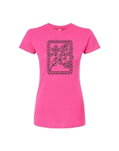 Юниорская футболка с графическим рисунком Wildflowers Box, розовый Licensed character