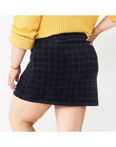 Детская мини-юбка больших размеров со шнуровкой спереди So