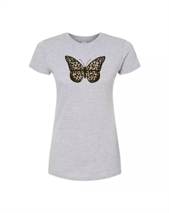 Футболка с леопардовым принтом и бабочкой для юниоров Licensed character