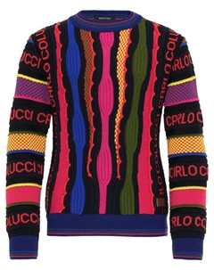 Пуловер Strick Casale, темно синий Carlo colucci