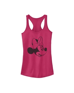 Черно-белая майка-борцовка с изображением Минни Маус Disney's для юниоров Licensed character