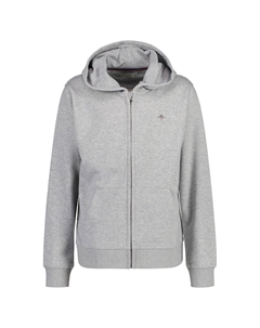 Толстовка Sweatjacke, серый Gant