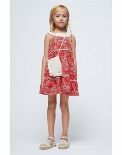 Платье маленькой девочки, красный Mayoral