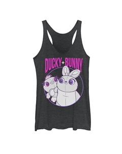 Майка с круглым логотипом Disney/Pixar для детей 4 «Утка и кролик» Licensed character