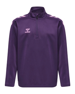 Толстовка CORE XK HALF ZIP, цвет acai Hummel