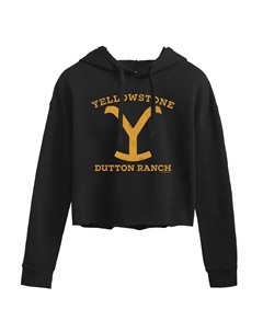 Укороченная худи с рисунком «Y» для юниоров Yellowstone «Y» Licensed character