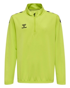 Толстовка CORE XK HALF ZIP, цвет lime popsicle Hummel